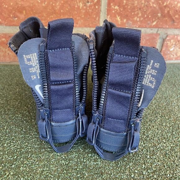 Nike SF Air Force 1 Mid Obsidian Black (GS) - AJ0424-400 Sneaker - Picture 10 of 12